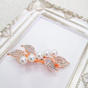 バレッタ ヘアアクセサリー 小さ目 おしゃれ 30代 40代