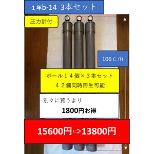 持ち運び用テニスボール圧力容器（ボール4個収納） : あつめる君