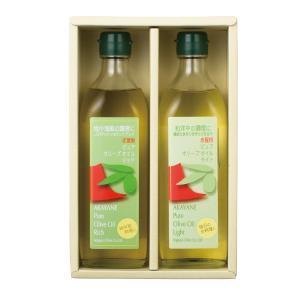 Nippon Olive オリーブオイルギフト おしゃれ 手土産 贈り物  御祝 健康 100％ナチュラルギフト 送料無料 「クッキングオリーブオイルセット」