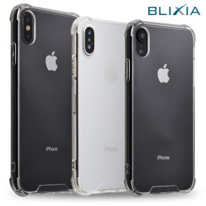 iPhone 保護ケース ブリシア  iPhone XR iPhone XS/X iPhone XSMAX クリアケース アクリル＋TPU エアークッション  衝撃吸収 透明｜mayumi