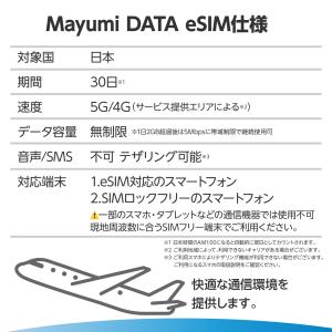 日本eSIM 無制限 30日間4キャリア対応 ...の詳細画像1