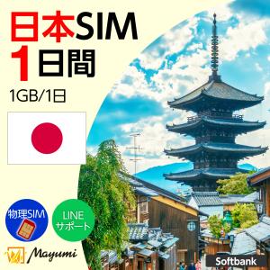 プリペイドsim 日本国内 1GB/1日 1日間...の商品画像