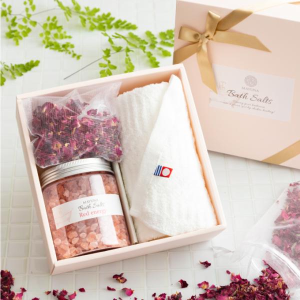 バスソルト ギフト 今治 タオル ローズハーブ 高級 入浴剤 ホワイトデー 2026 おしゃれ 女性...