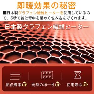 ベンチコート メンズ 電熱 日本製 繊維ヒータ...の詳細画像4