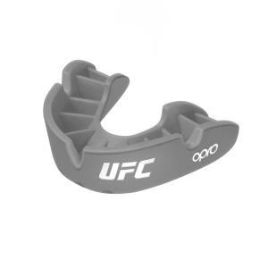 Opro［オプロ］ UFC BRONZE マウスガード（黒）シルバーロゴ｜mazafight