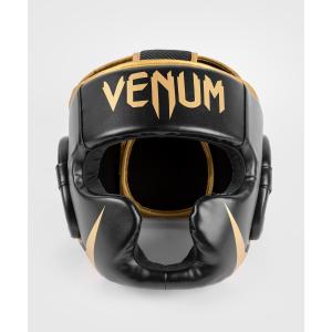 VENUM ヘッドガード ELITE HEADGEAR （ブラック×ゴールド