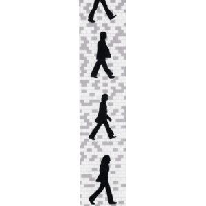 2″ Polyester Beatles Abbey Rd 50th Anniv.