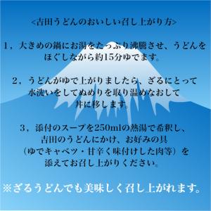 吉田のうどん 4人前(2人前×2袋セット)吉田...の詳細画像4
