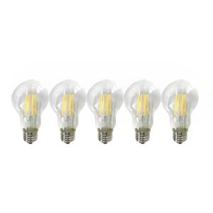 5個セット 透明LED電球 電球色 E26 40W相当 照明器具｜mazazulamp