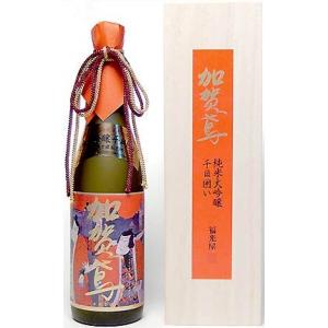 福光屋 石川の酒 加賀鳶 純米大吟醸 千日囲い錦絵ラベル720ml