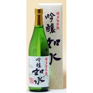 石蔵酒造 福岡の酒 720ml初吉野吟醸・如水( じょすい )｜mazimesakaya