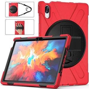 NEC LAVIE T11 T1195/BAS 11.5インチ/Lenovo Tab P11 Pro 11.5インチ 専用ケース スタンド可能 ハンドストラップ付 フィルム一枚付
