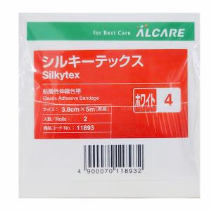 ALCARE（アルケア） シルキーポア 粘着性伸縮ガーゼ包帯 R-5号 5cm×10m