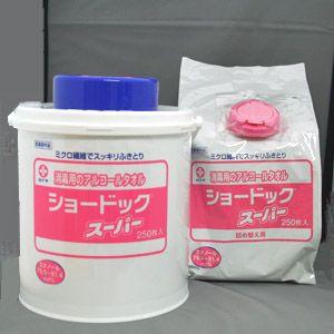 白十字 ショードックスーパー（外皮消毒剤） 詰替 250枚入 C
