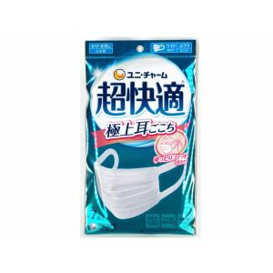 mask 不織布　ユニ・チャーム　超快適　50枚入り9個(1個約1,333円) 超快適マスク プリーツタイプ ふつう 不織布マスク ( 50枚入）ユニ