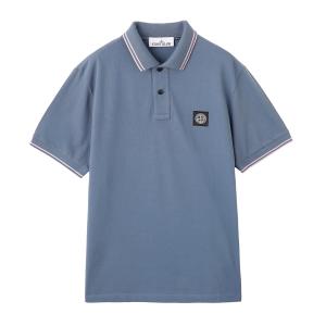 訳あり アウトレット ストーンアイランド STONE ISLAND ポロシャツ 2SC18 ブルー メンズ 10152sc18｜mb-y