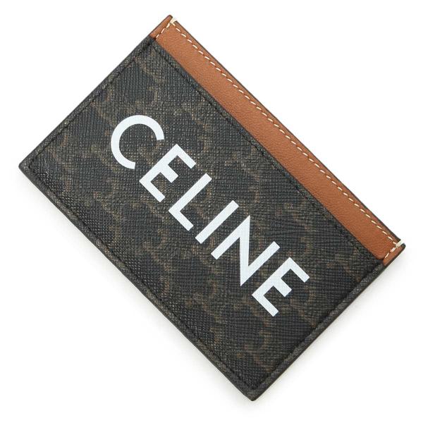 セリーヌ CELINE カードケース ブラウン レディース 10b70-2cly-04lu