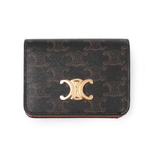 CELINE セリーヌ 二つ折り財布 TRIOMPHE COMPACT WALLET
