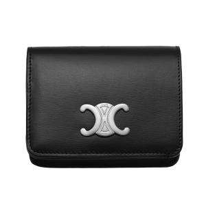 美品　CELINE コンパクトジップウォレット　黒　保存袋有　正規品 2025年最新】セリーヌ celine コンパクトジップウォレットの人気