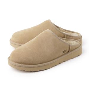 アグオーストラリア UGG Australia スリッパ CLASSIC SLIP-ON クロッグ ベージュ メンズ 1129290-mus｜mb-y