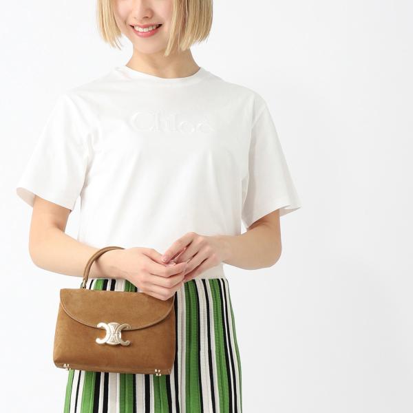 セリーヌ CELINE ハンドバッグ 2WAY TEEN NINO ショルダーバッグ ブラウン レデ...