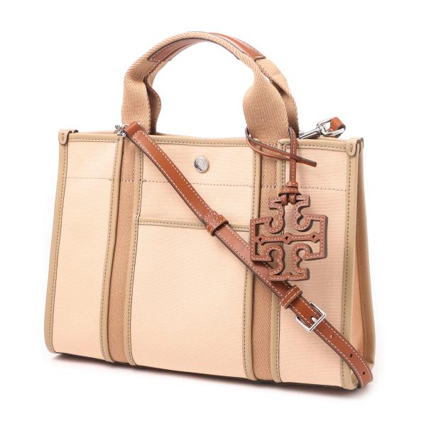 トリーバーチ TORY BURCH トートバッグ SMALL TWILL TORY TOTE ショル...