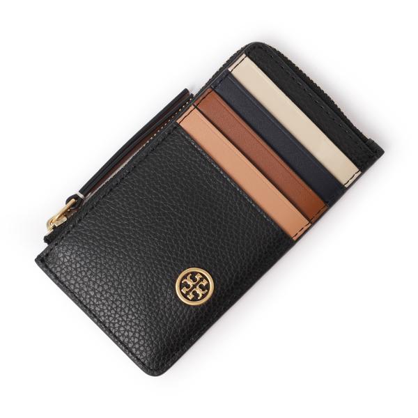 トリーバーチ TORY BURCH カードケース ROBINSON ブラック レディース 14601...