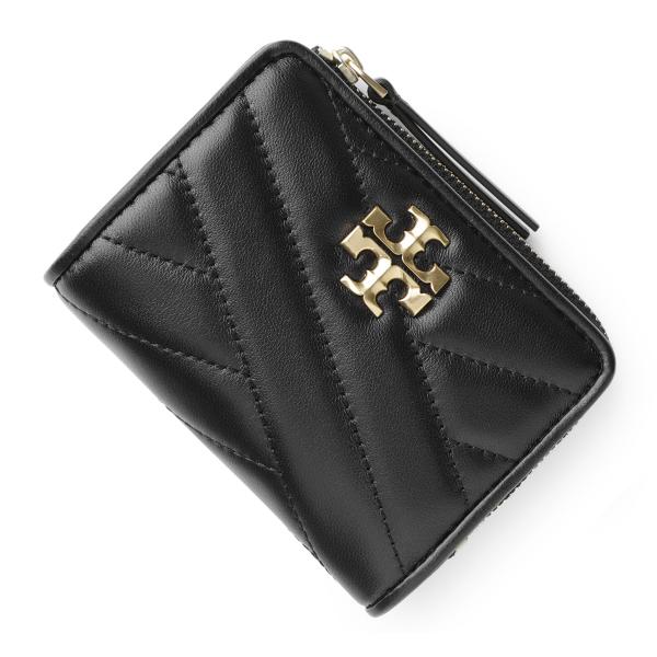 トリーバーチ TORY BURCH 2つ折り財布 小銭入れ付き KIRA CHEVRON BI FO...