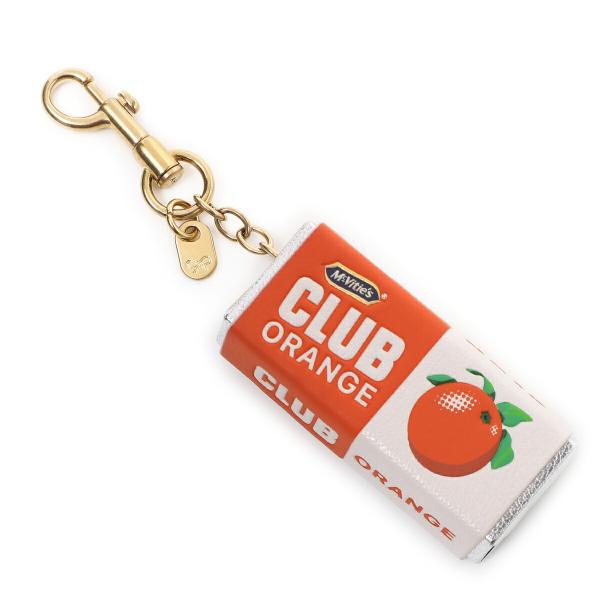 Anya Hindmarch Anya Hindmarch Club Orange Charm キーケース