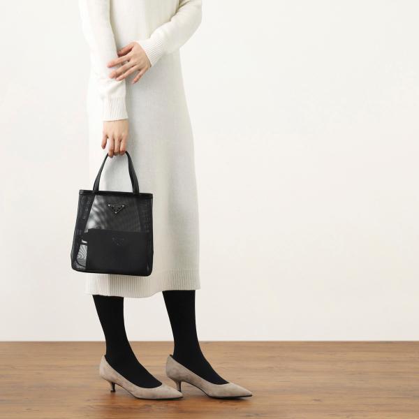 プラダ PRADA トートバッグ ショッピングバッグ ブラック レディース 1bg417-vooo-...