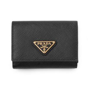 PRADA（プラダ） 財布 三つ折り PRADA SAFFIANO TRIANGOLO 1MH021 QHH