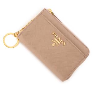 プラダ PRADA キーケース SAFFIANO METAL ベージュ レディース 1pp122-qwa-f0236｜mb-y