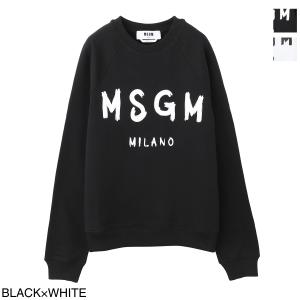 エムエスジーエム MSGM クルーネックスウェット レディース 2000mdm513-200000-99｜mb-y