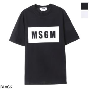 エムエスジーエム MSGM クルーネック Tシャツ メンズ 2000mm520-200002-99｜モダンブルーYahoo!店