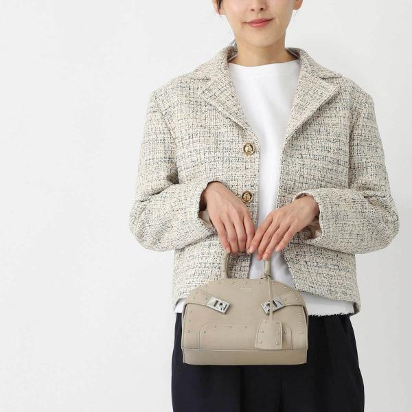 フェラガモ FERRAGAMO ハンドバッグ 2WAY HUG MINI ショルダーバッグ ベージュ...