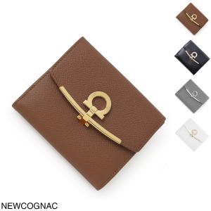 FERRAGAMO（フェラガモ） 二つ折り財布 ガンチーニ コンパクト財布