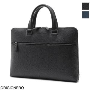 フェラガモ FERRAGAMO (Salvatore Ferragamo) ブリーフケース RIVIVAL 3.0 メンズ 24a515-0732517-grigio-nero