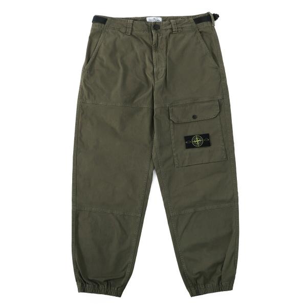 Stone Island Stone Island ORGANIC COTTON STRETCH BROKEN パンツ