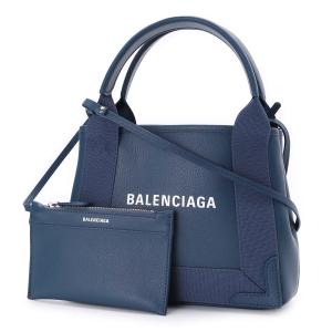 バレンシアガ BALENCIAGA トートバッグ 2WAY NAVY CABAS XS ブルー レディース 390346-d6wxn-4490