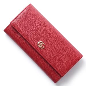 グッチ GUCCI 長財布 小銭入れ付き PETITE MARMONT プチマーモント レッド レディース 456116-cao0g-6433