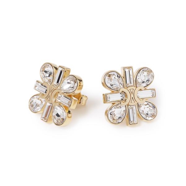 セリーヌ CELINE ピアス CELINE DAISY EARRINGS ゴールド レディース 4...