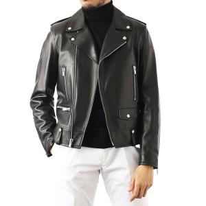 サンローラン SAINT LAURENT ライダース ジャケット 大きいサイズあり ブラック メンズ 484284-y5ya2-1000｜mb-y