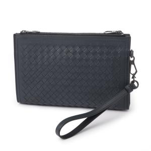 ボッテガヴェネタ BOTTEGA VENETA クラッチバッグ LEGGERO レッジェーロ ドキュメント ケース ブルー メンズ 496418-vq131-8387｜mb-y