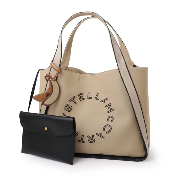 ステラマッカートニー STELLA McCARTNEY トートバッグ TOTE LOGO EMBRO...