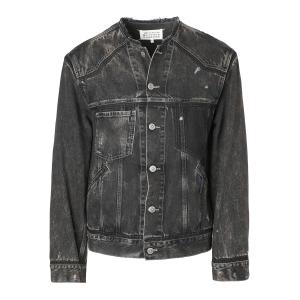 メゾンマルジェラ Maison Margiela デニムジャケット ブラック メンズ s50am0575-s30842-961｜mb-y