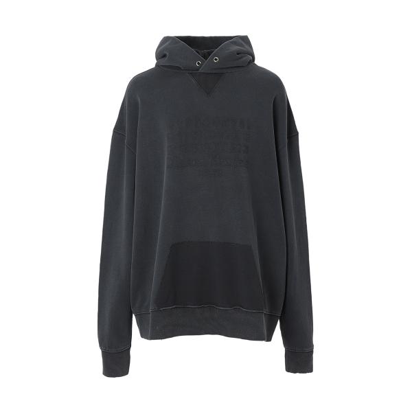 メゾンマルジェラ Maison Margiela パーカ フーディ ブラック メンズ s50gu02...