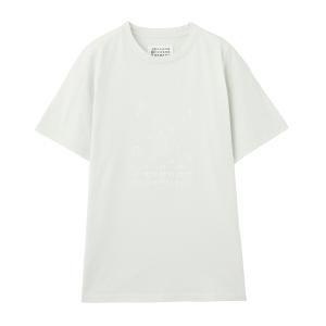 メゾンマルジェラ Maison Margiela クルーネックTシャツ ベージュ レディース s51gc0521-s20079-102｜mb-y