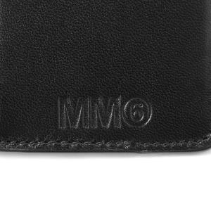 エムエム 6 メゾンマルジェラ MM6 Maison Margiela カードケース コインケース ブラック レディース s54ui0071-p4812-t8013｜mb-y