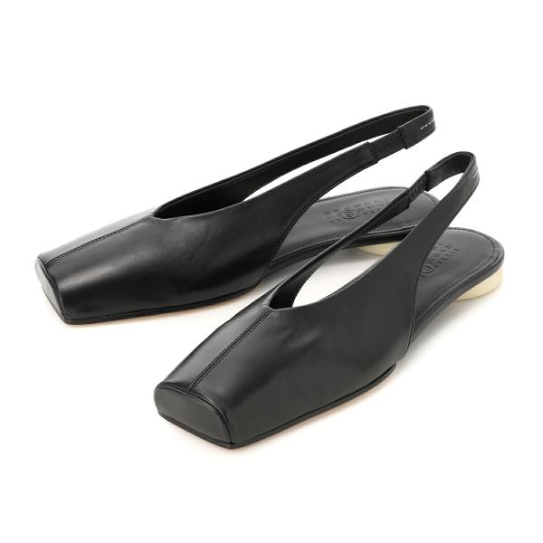 エムエム 6 メゾンマルジェラ MM6 Maison Margiela フラットサンダル スリングバ...