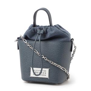 メゾンマルジェラ Maison Margiela ショルダーバッグ 2WAY 5AC BUCKET SMALL バケットバッグ ブルー レディース s61wg0035-p4348-t6069｜mb-y